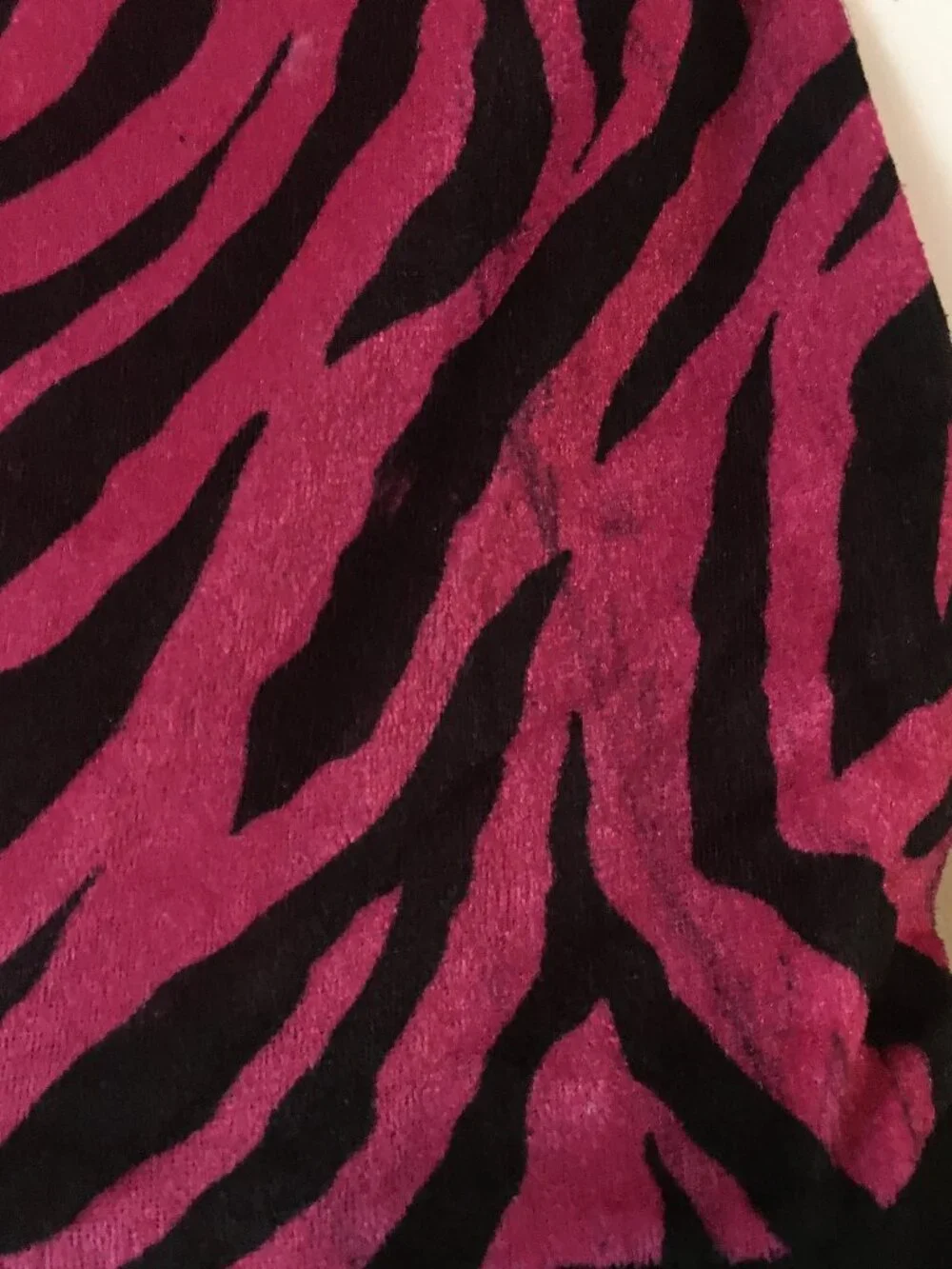 New Zebra Costume Dress 6/7 Hat Pink Black Tutu Skirt Tail Ears Halloween